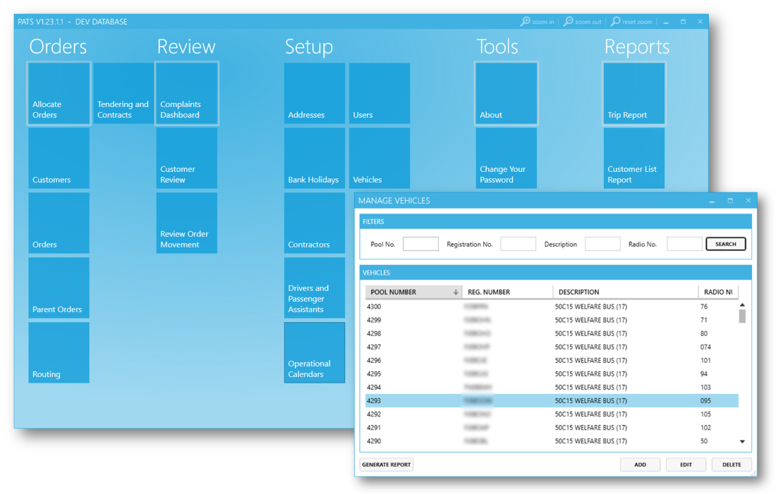 PATS bespoke software case study