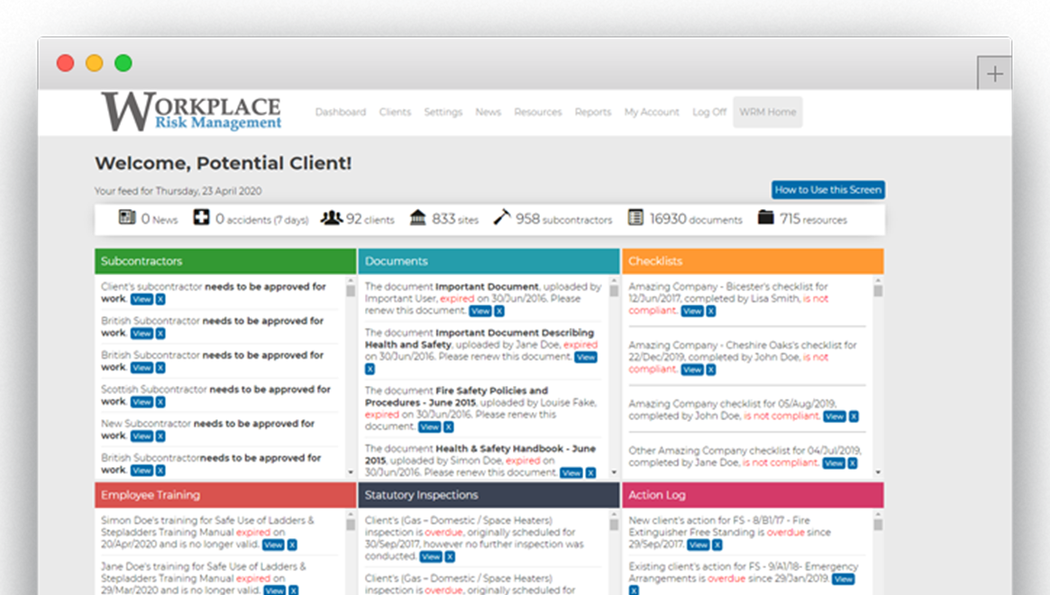 WRM custom software case study example