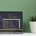 BSPOKE Software - Image of bespoke software code on a laptop screen