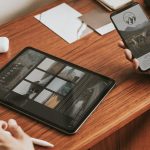 BSPOKE Software - tablet showing dark mode, the latest trend in custom software development
