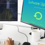 BSPOKE Software - Monitor showing a custom software update