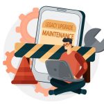 BSPOKE Software - Shows developer maintaing and upgrading a legacy business software application