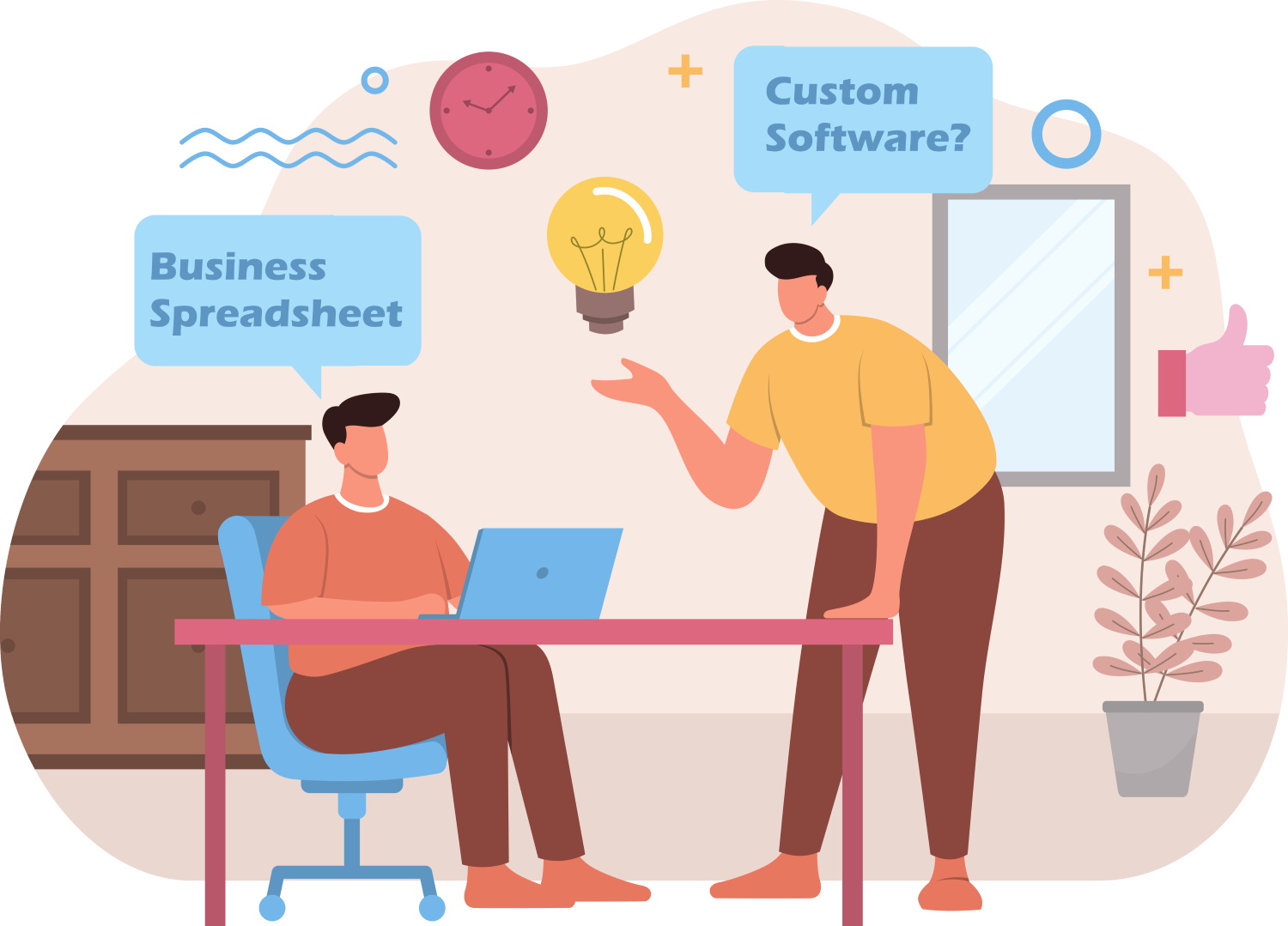 BSPOKE Software - Developers talking about business spreadsheets