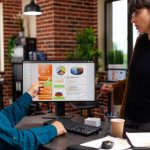 BSPOKE Software - Developers discussing key performance indicators in software development